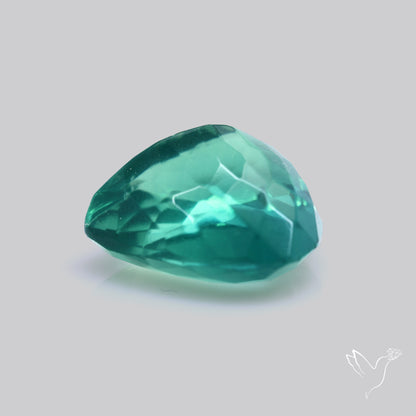 Faceted Belgian Teal Fluorite