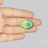 Faceted Belgian Green Fluorite