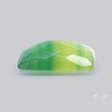 Faceted Belgian Green Fluorite