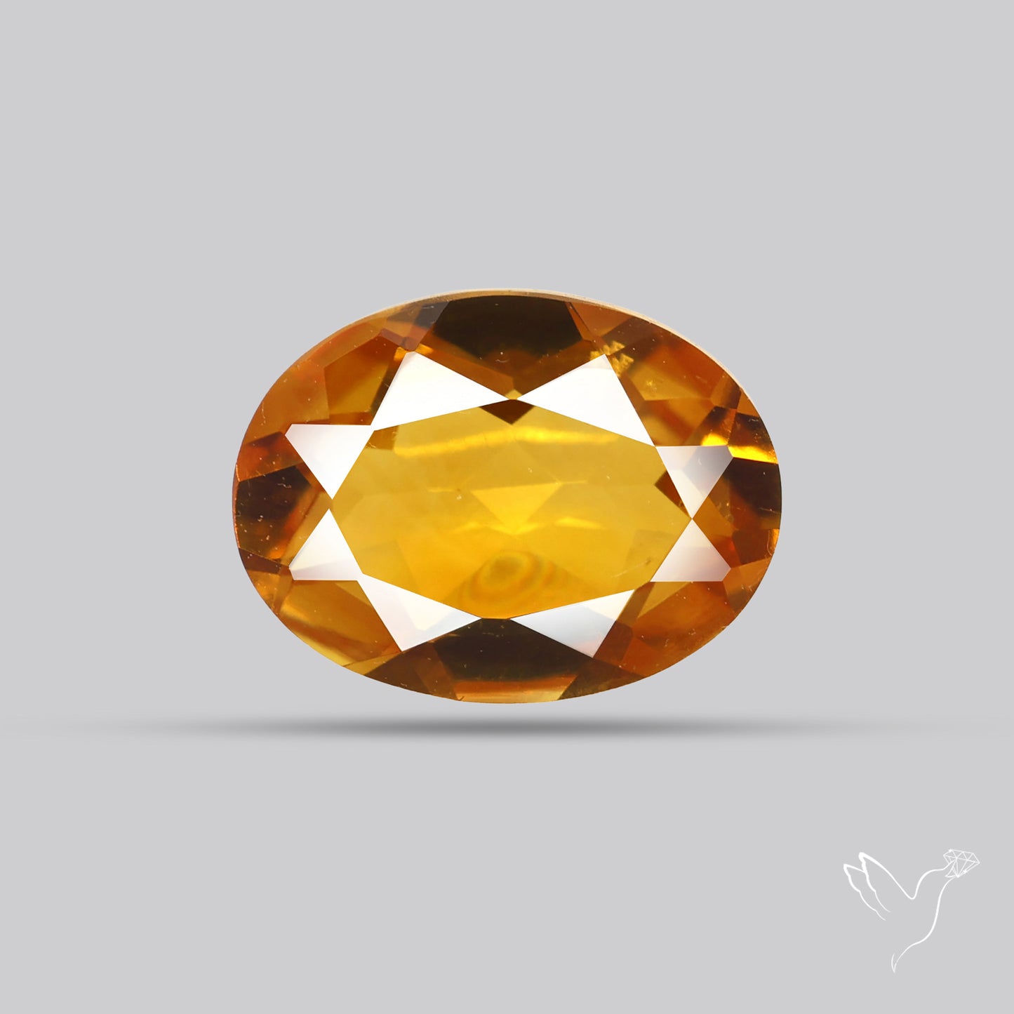 Faceted Brandy Citrine High Grade