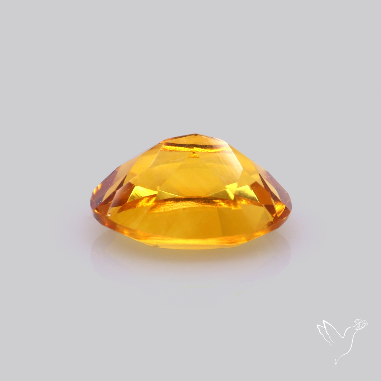 Faceted Brandy Citrine High Grade