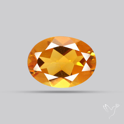 Faceted Brandy Citrine High Grade