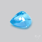 Large Swiss Blue Topaz Faceted Fine Gemstone