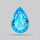 Large Swiss Blue Topaz Faceted Fine Gemstone