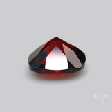Natural Red Almandine Garnet (Pyrope) Faceted Mozambique Garnet Checker Cut