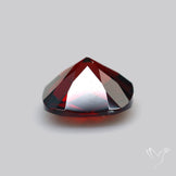 Natural Red Almandine Garnet (Pyrope) Faceted Mozambique Garnet Checker Cut