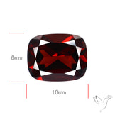 Natural Red Almandine Garnet (Pyrope) Faceted Mozambique Garnet