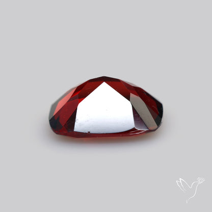 Natural Red Almandine Garnet (Pyrope) Faceted Mozambique Garnet