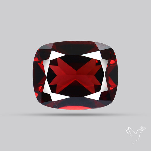 Natural Red Almandine Garnet (Pyrope) Faceted Mozambique Garnet