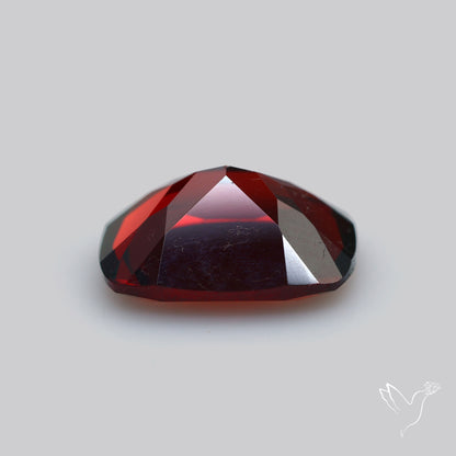 Natural Red Almandine Garnet (Pyrope) Faceted Mozambique Garnet