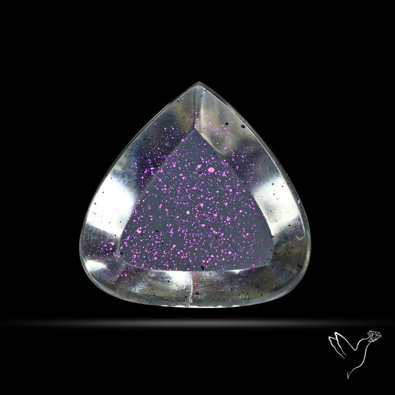 Rare Brazilian Pink Fire Covellite aka Pink Fire Quartz