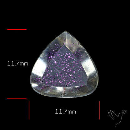 Rare Brazilian Pink Fire Covellite aka Pink Fire Quartz