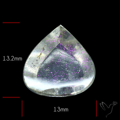 Rare Brazilian Pink Fire Covellite aka Pink Fire Quartz