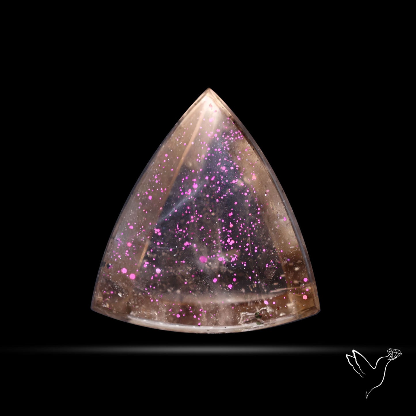 Rare Brazilian Pink Fire Covellite aka Pink Fire Quartz
