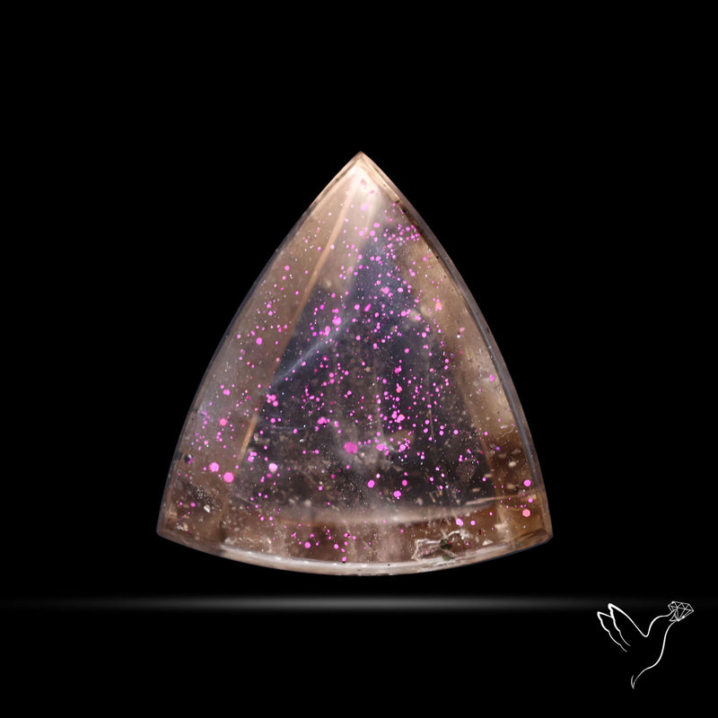 Rare Brazilian Pink Fire Covellite aka Pink Fire Quartz