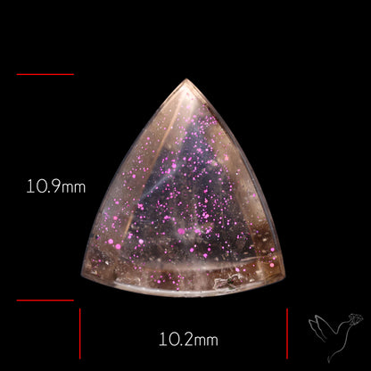 Rare Brazilian Pink Fire Covellite aka Pink Fire Quartz