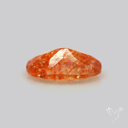 Faceted Tanzanian Confetti Sunstone