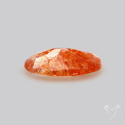 Faceted Tanzanian Confetti Sunstone