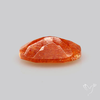 Faceted Tanzanian Confetti Sunstone