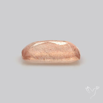 Faceted Tanzanian Confetti Sunstone
