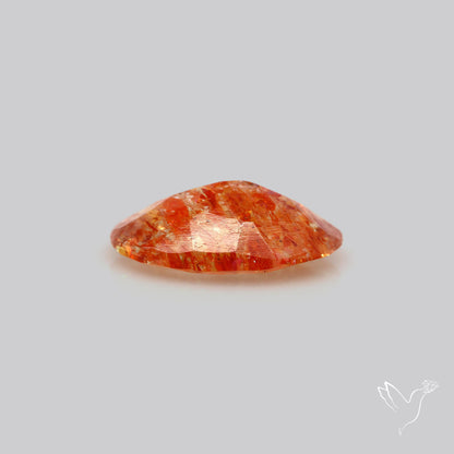 Faceted Tanzanian Confetti Sunstone
