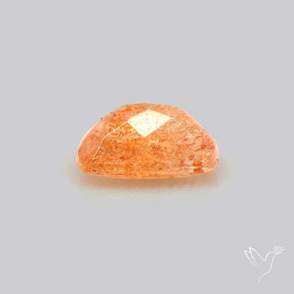 Faceted Tanzanian Confetti Sunstone