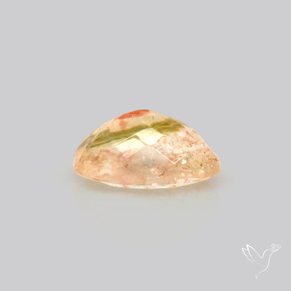 Faceted Tanzanian Confetti Sunstone