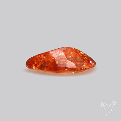 Faceted Tanzanian Confetti Sunstone
