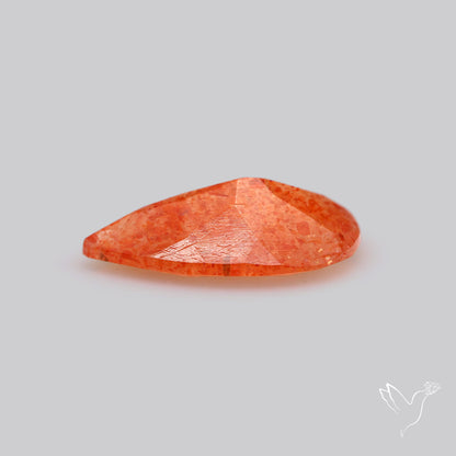 Faceted Tanzanian Confetti Sunstone