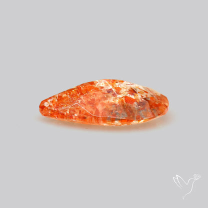 Faceted Tanzanian Confetti Sunstone