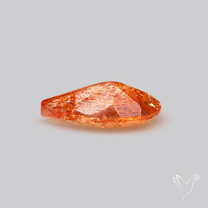 Faceted Tanzanian Confetti Sunstone