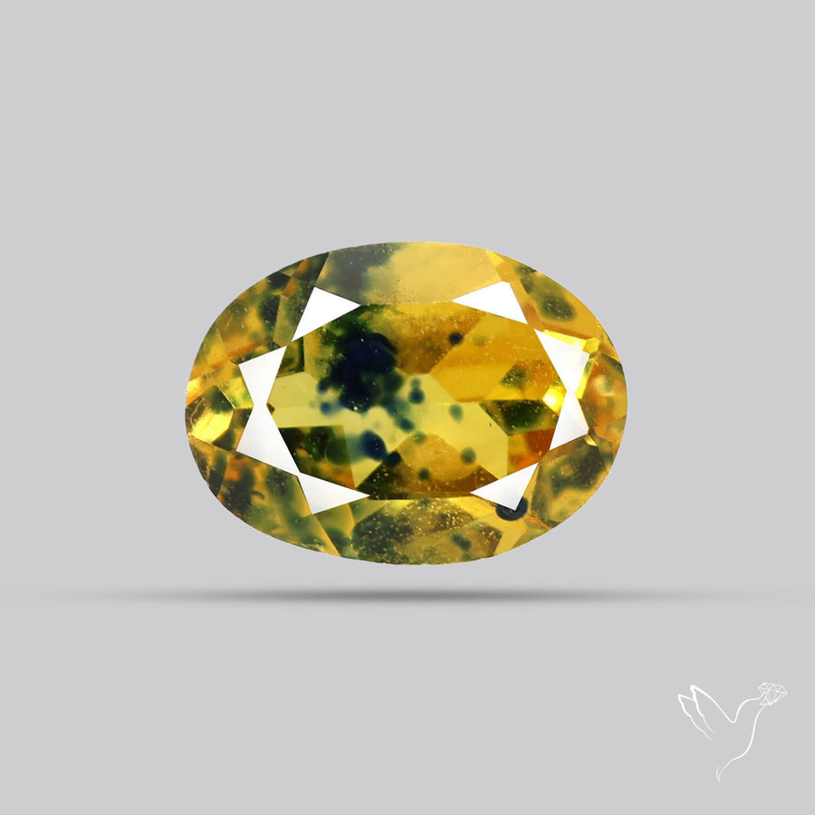 Rare Songea Sapphire Faceted Fine Gemstone