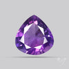 Faceted Amethyst African Deep Violet Purple
