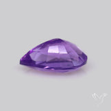 Faceted Amethyst African Deep Violet Purple