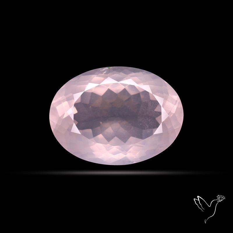 Faceted Rose Quartz