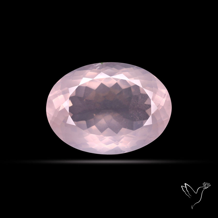 Faceted Rose Quartz