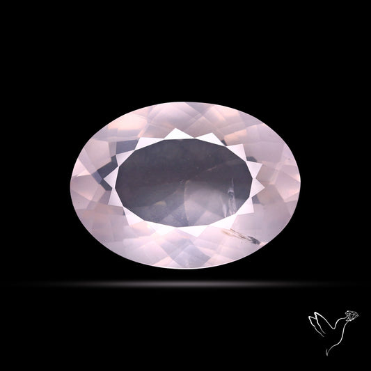 Faceted Rose Quartz