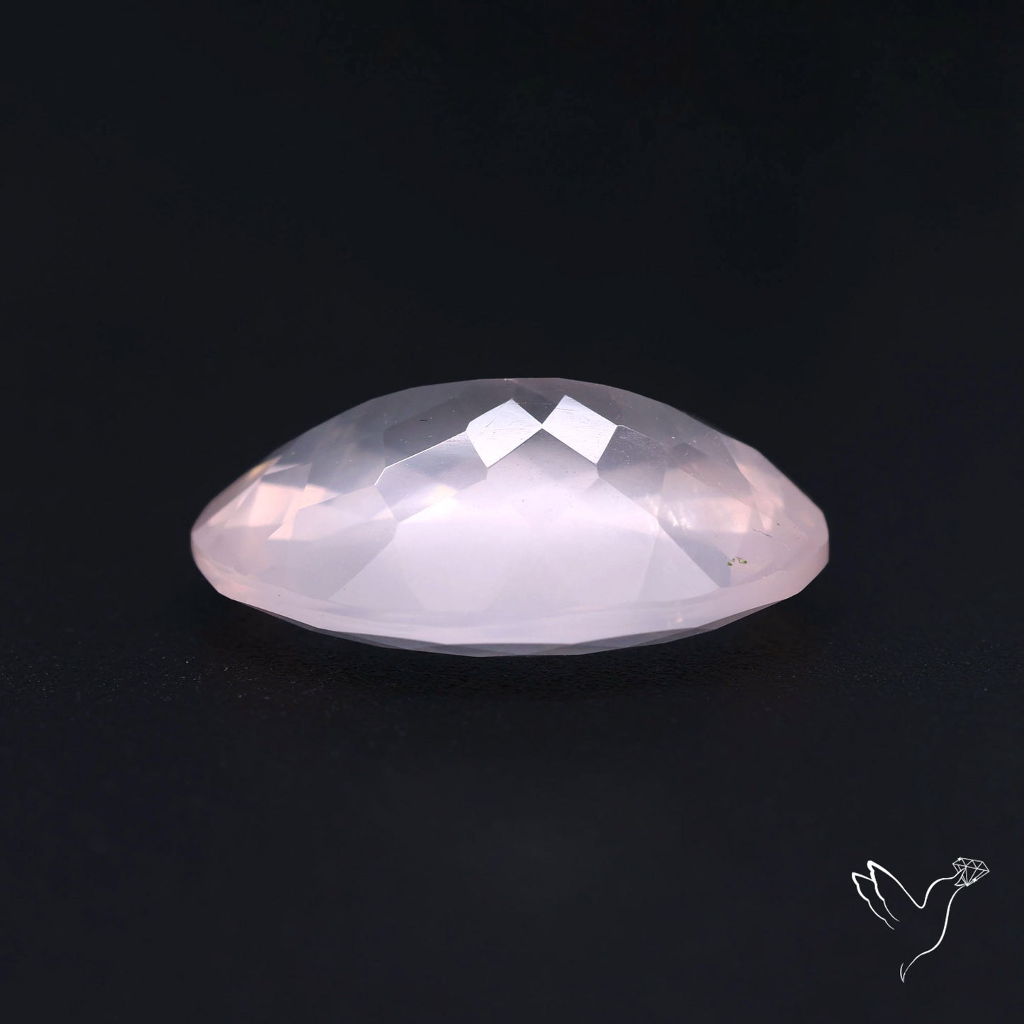 Faceted Rose Quartz