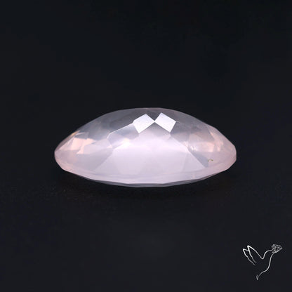 Faceted Rose Quartz