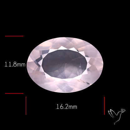 Faceted Rose Quartz