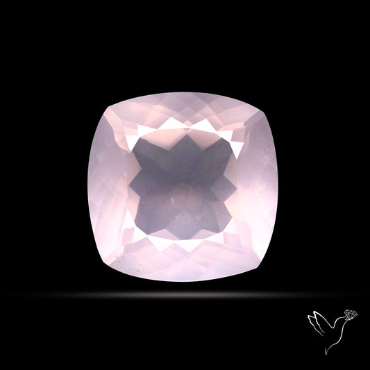 Faceted Rose Quartz