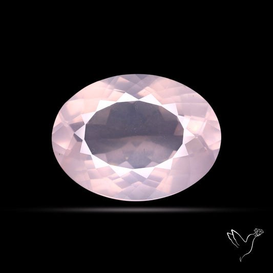 Faceted Rose Quartz