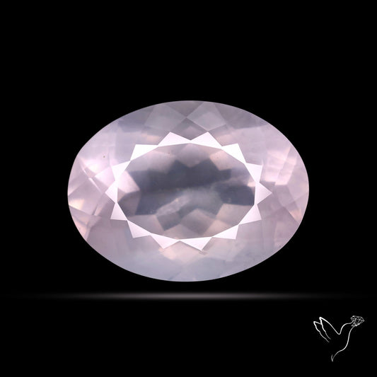 Faceted Rose Quartz