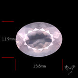 Faceted Rose Quartz