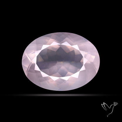 Faceted Rose Quartz