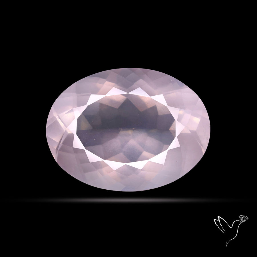 Faceted Rose Quartz