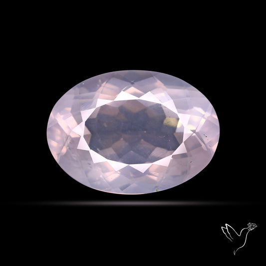 Faceted Rose Quartz