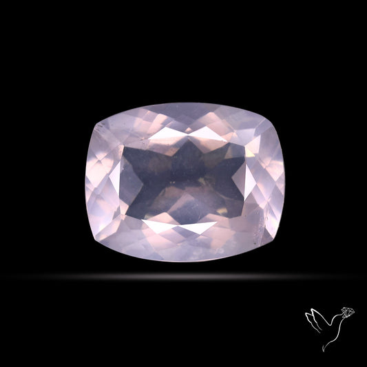 Faceted Rose Quartz