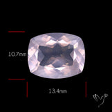 Faceted Rose Quartz