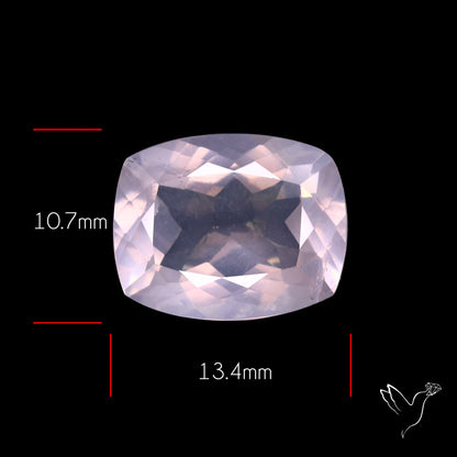 Faceted Rose Quartz